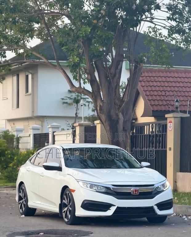 Honda Civic LX 4dr Sedan (2.0L 4cyl) 2016 White