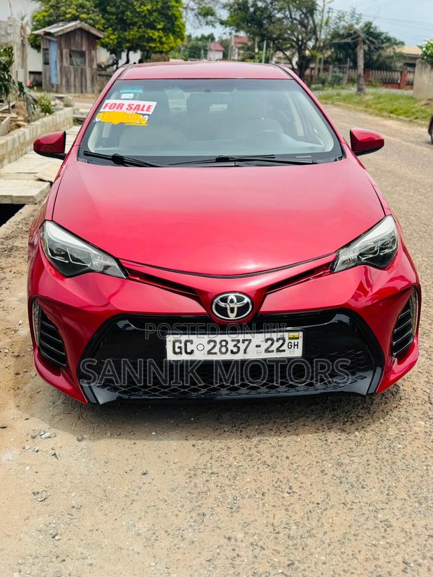 Toyota Corolla S 4dr Sedan (1.8L 4cyl CVT) 2016 Red