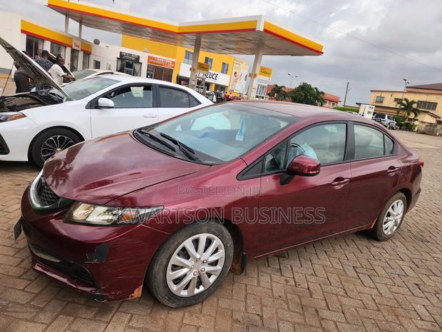 Honda Civic 2015 Burgundy