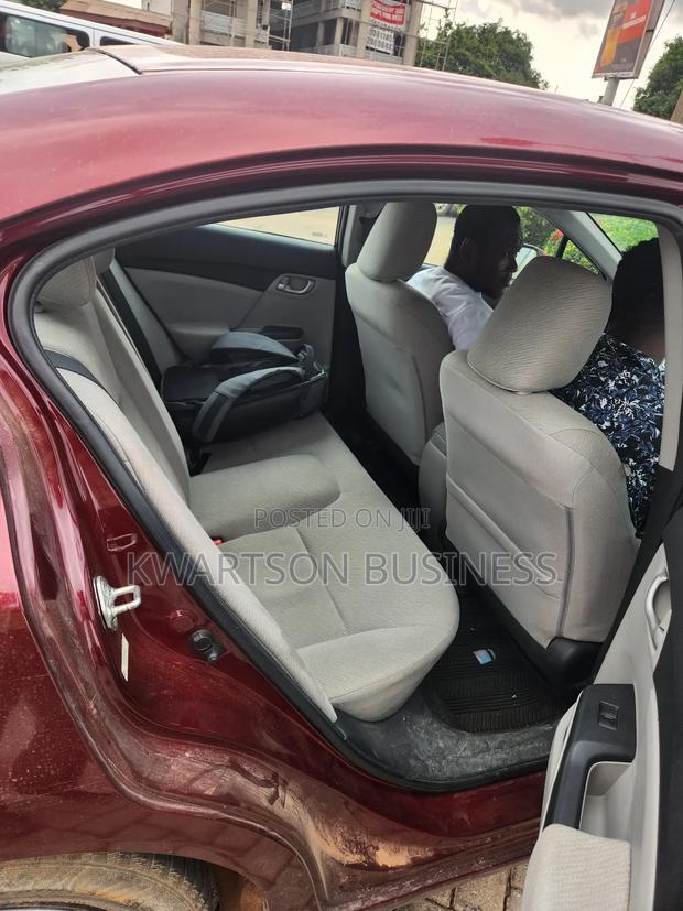 Honda Civic 2015 Burgundy