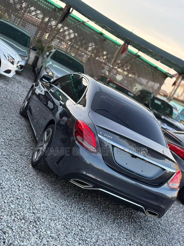 Mercedes-Benz C300 Sport 4Matic Sedan AWD (2.0L 4cyll 7A) 2016 Gray