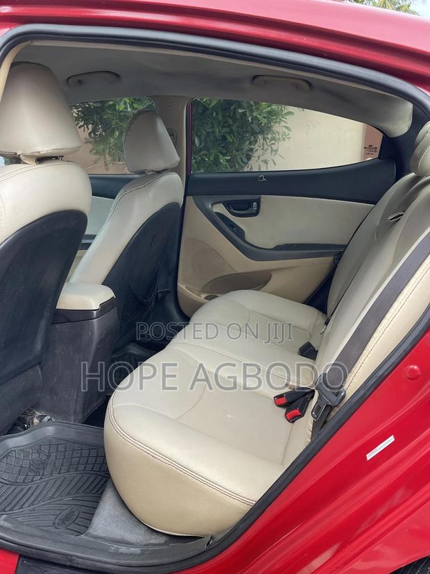 Hyundai Elantra GLS Sedan FWD (1.8L 4cyl 6M) 2013 Red