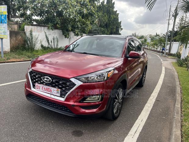 Hyundai Tucson Limited 2021 Red