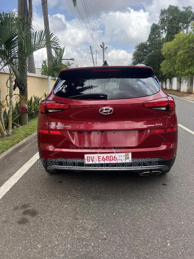 Hyundai Tucson Limited 2021 Red