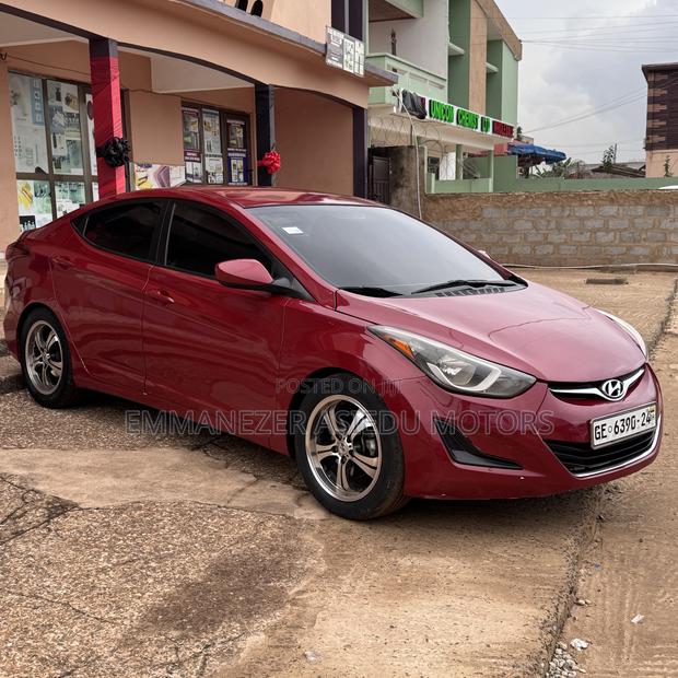 Hyundai Elantra SE Sedan FWD (1.8L 4cyl 6M) 2016 Burgundy