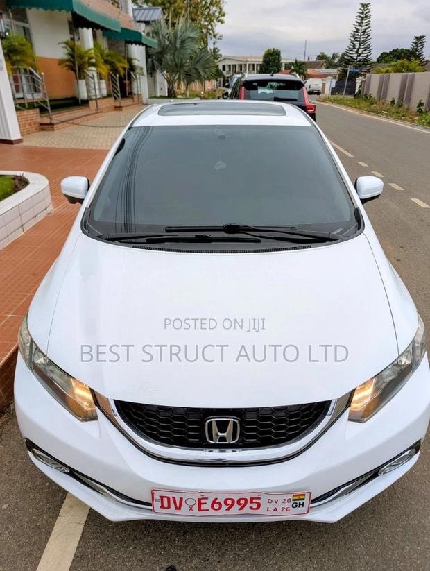 Honda Civic EX-L 4dr Sedan (1.8L 4cyl CVT) 2015 White