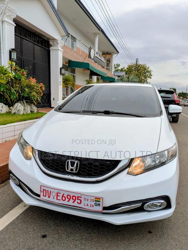 Honda Civic EX-L 4dr Sedan (1.8L 4cyl CVT) 2015 White