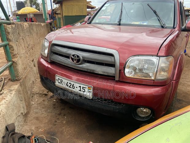 Toyota Tundra Automatic 2005 Red
