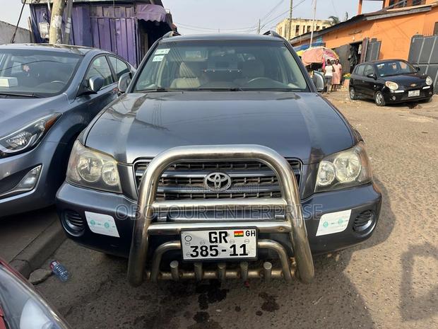 Toyota Highlander 4x4 2008 Gray