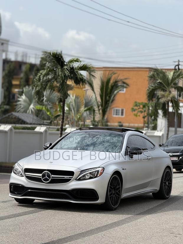 Mercedes-Benz C63 S RWD Coupe (4.0L V8 7A) 2018 Silver