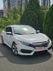 Honda Civic EX Sedan 2018 White for sale