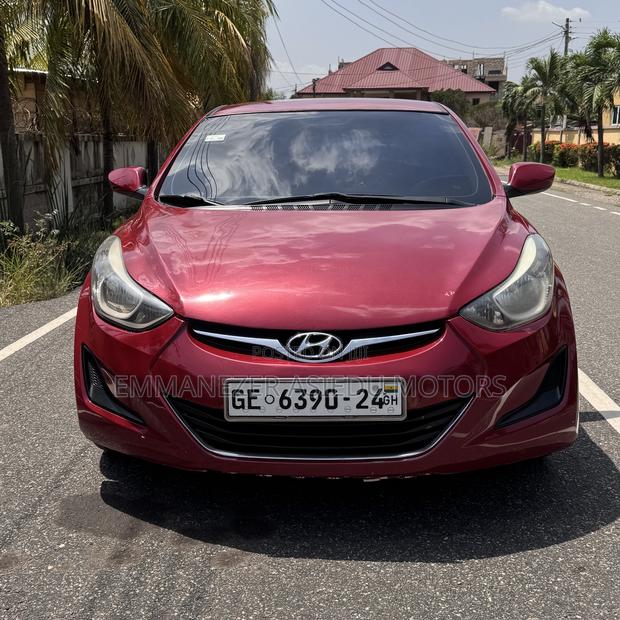 Hyundai Elantra Limited Sedan FWD (1.8L 4cyl 6A) 2016 Burgundy