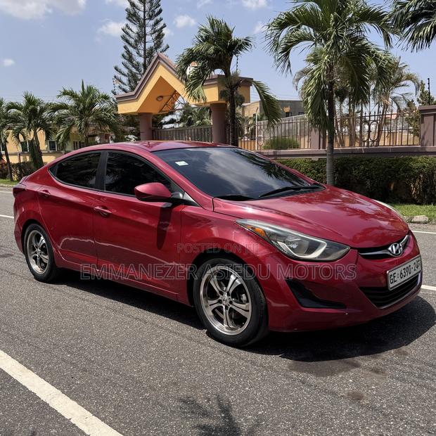 Hyundai Elantra Limited Sedan FWD (1.8L 4cyl 6A) 2016 Burgundy
