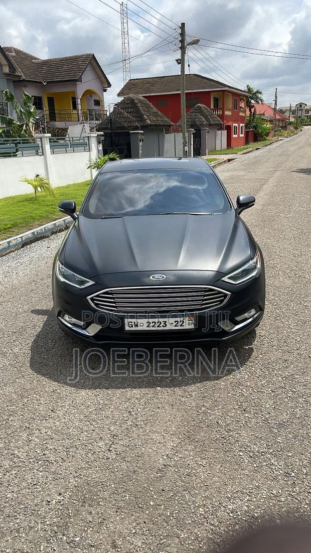 Ford Fusion Titanium FWD 2018 Black