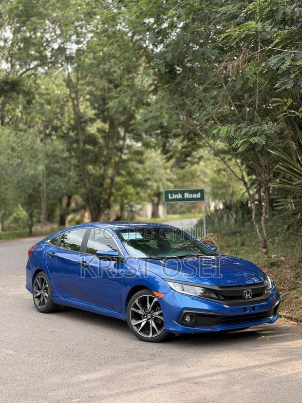 Honda Civic Sport Sedan 2019 Blue
