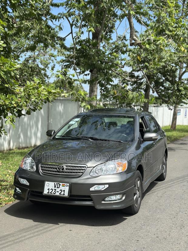 Toyota Corolla S 2007 Gray