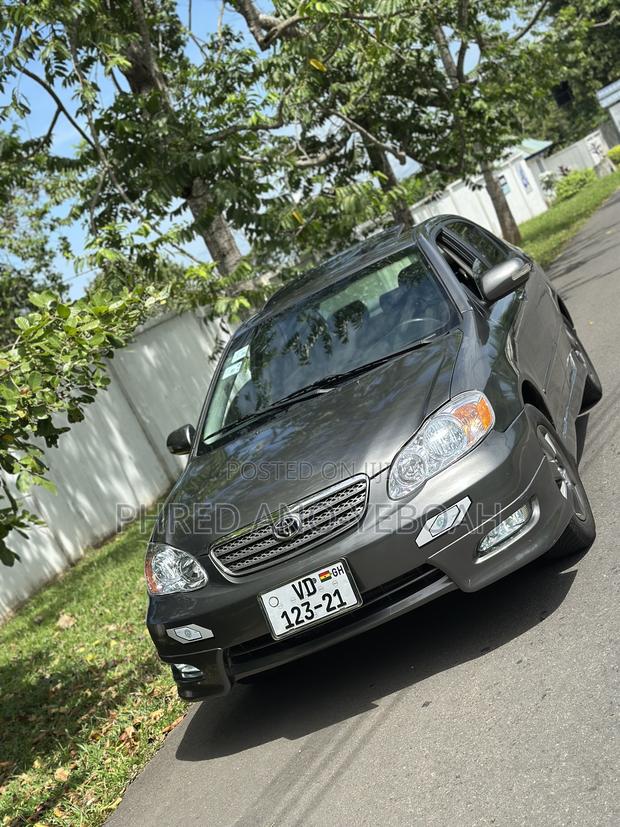 Toyota Corolla S 2007 Gray