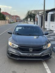 Honda Civic LX Hatchback 2019 Gray for sale