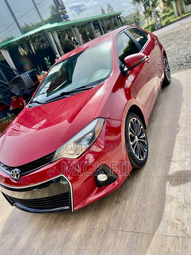 Toyota Corolla S Plus 4dr Sedan (1.8L 4cyl CVT) 2015 Red