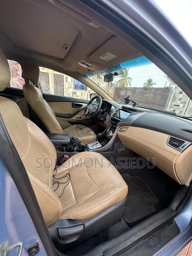 Hyundai Elantra Limited 2012 Blue