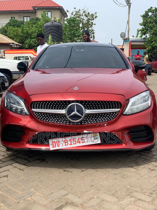Mercedes-Benz C300 2018 Burgundy
