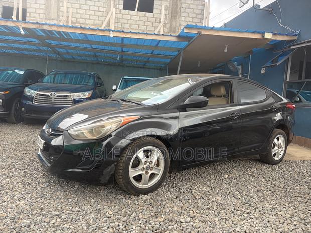 Hyundai Elantra GLS 2012 Black