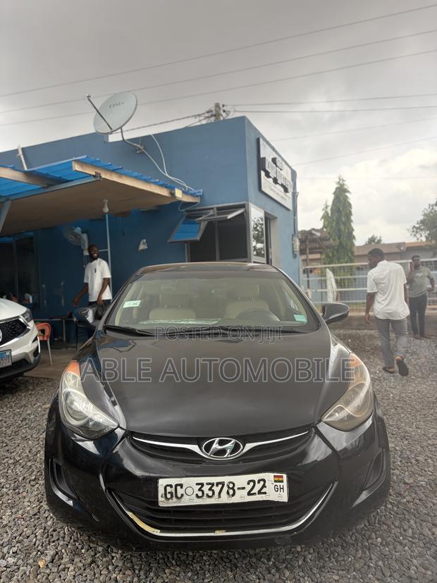 Hyundai Elantra GLS 2012 Black