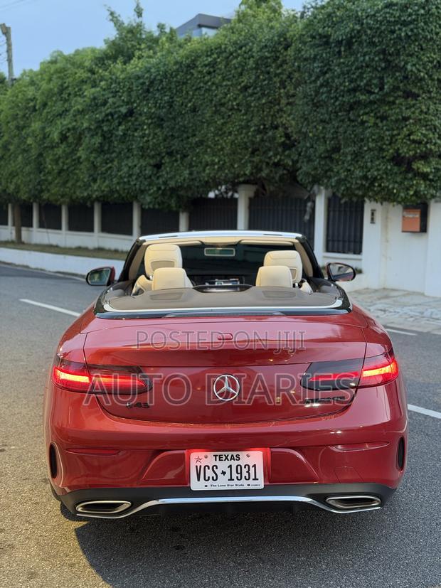 Mercedes-Benz E400 2018 Red