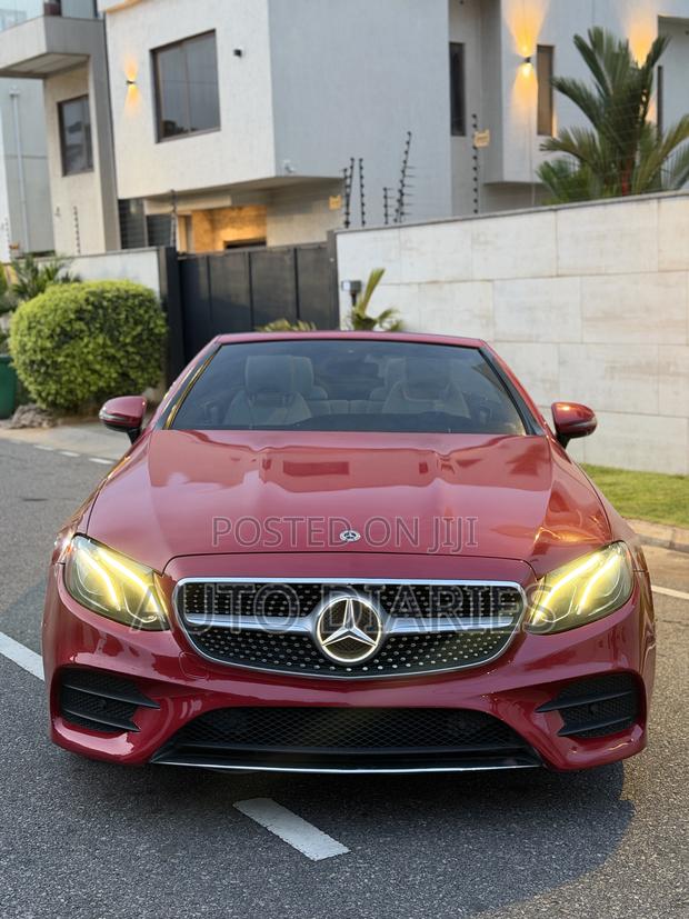 Mercedes-Benz E400 2018 Red