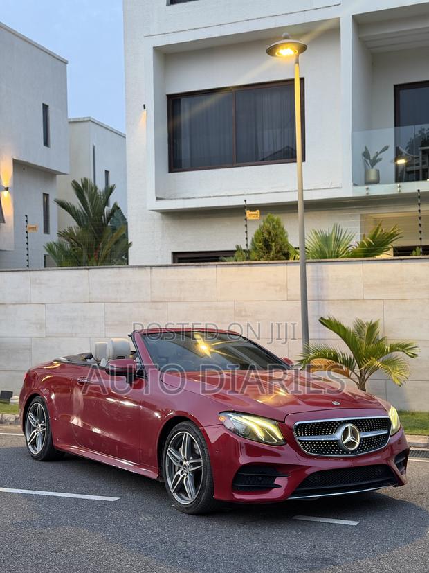 Mercedes-Benz E400 2018 Red