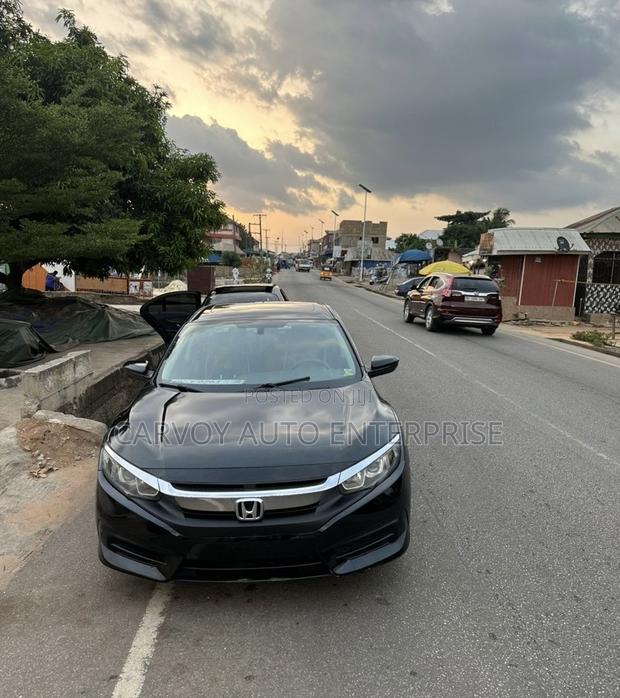 Honda Civic EX Sedan 2018 Black