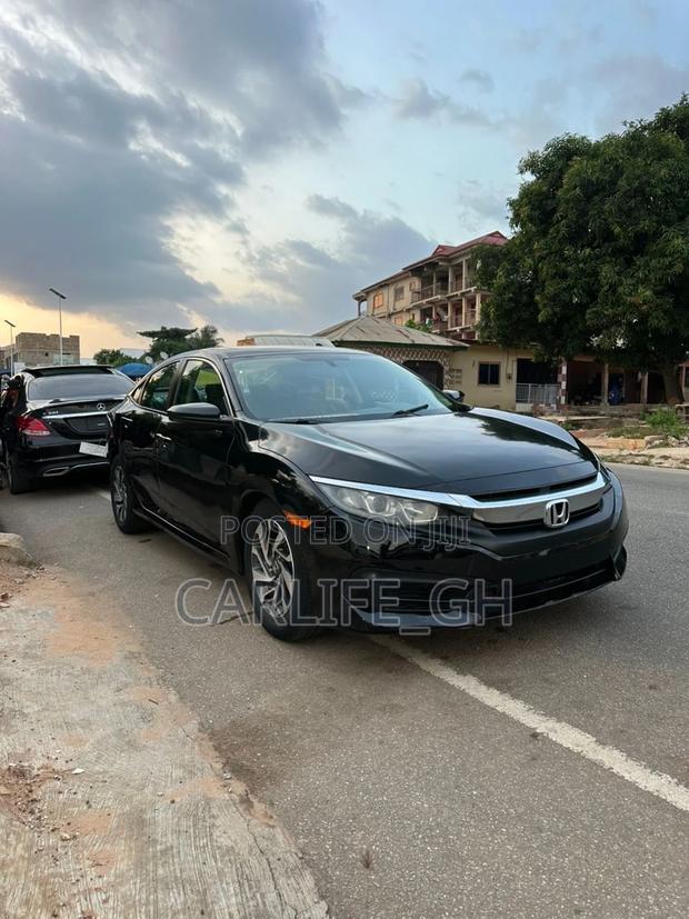 Honda Civic EX-L Sedan 2018 Black