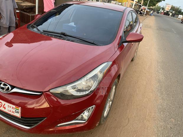 Hyundai Elantra 2016 Red