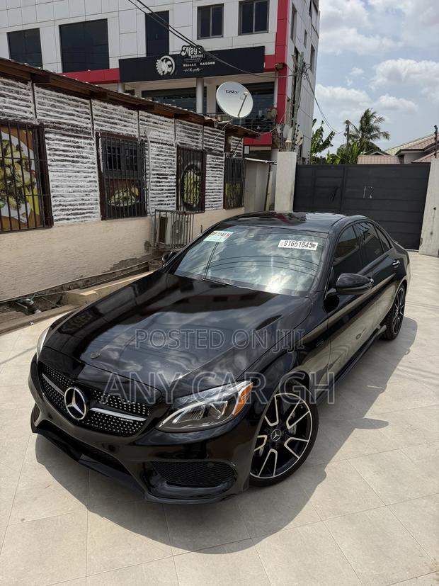 Mercedes-Benz C43 4Matic Sedan AWD (3.0L V6 9AM) 2017 Black