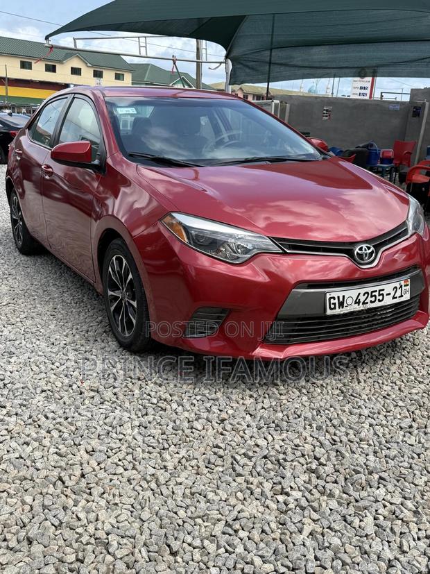 Toyota Corolla LE Eco 4dr Sedan (1.8L 4cyl CVT) 2015 Red