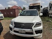 Lexus LX 2015 White for sale