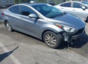 Hyundai Elantra SE 4dr Sedan (1.8L 4cyl 6A) 2015 Silver for sale
