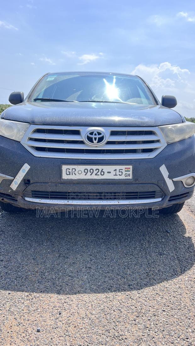 Toyota Highlander Limited 2012 Black