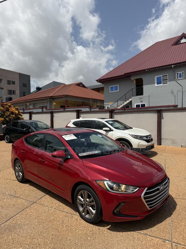 Hyundai Elantra Limited 2018 Red