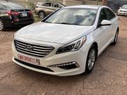 Hyundai Sonata SE 4dr Sedan (2.4L 4cyl 6A) 2015 White for sale