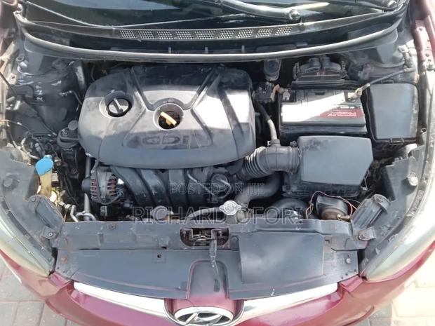 Hyundai Elantra 2013 Red