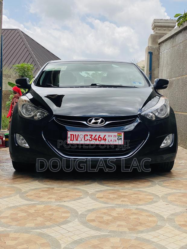 Hyundai Elantra GLS Sedan FWD (1.8L 4cyl 6A) 2013 Black