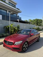 Mercedes-Benz C300 Luxury 4matic Sedan AWD (2.0L 4cyl 7A) 2017 Red for sale