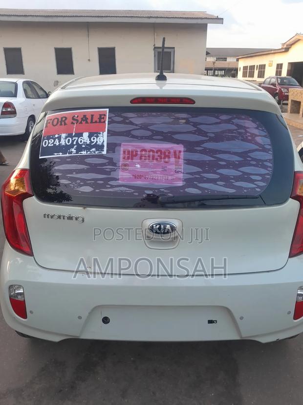 Kia Morning 2015 Off white