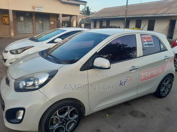 Kia Morning 2015 Off white