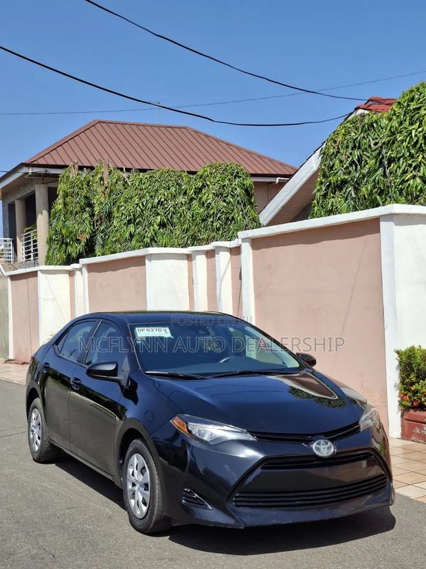 Toyota Corolla L 4dr Sedan (1.8L 4cyl CVT) 2017 Black