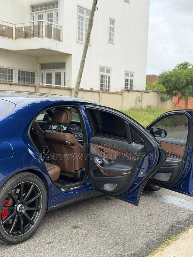 Mercedes-Benz S-Class S 63 AMG (W222) 2017 Blue