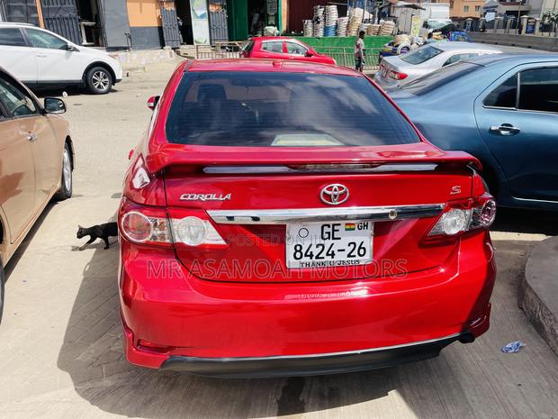 Toyota Corolla S 4dr Sedan (1.8L 4cyl 4A) 2013 Red