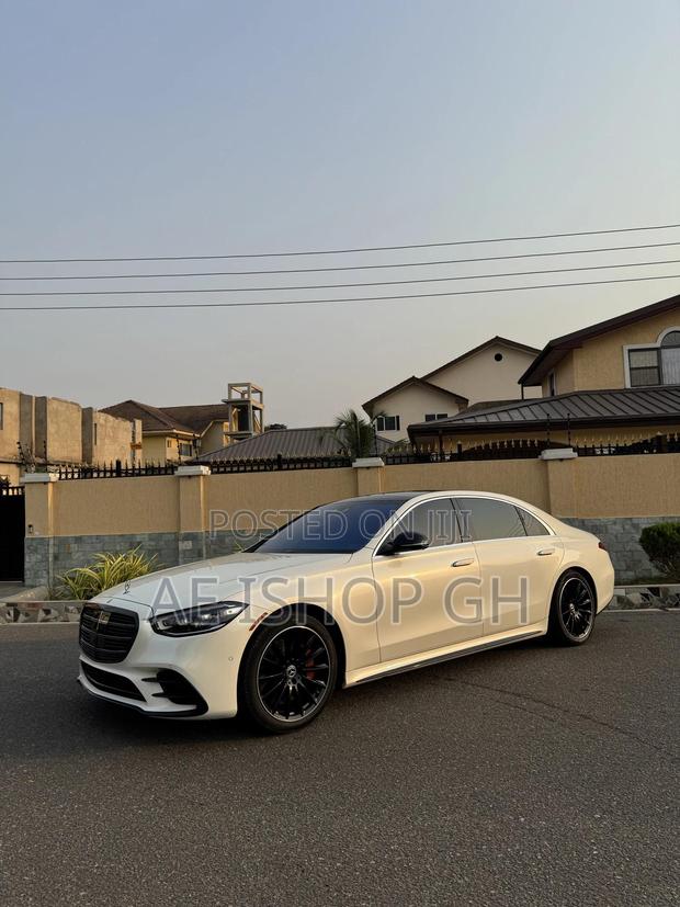 Mercedes-Benz S-Class S 580 4MATIC 2022 White