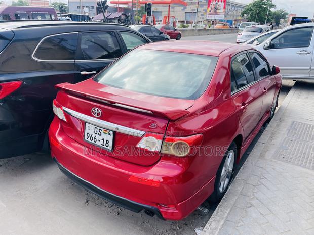 Toyota Corolla S 4dr Sedan (1.8L 4cyl 4A) 2012 Red